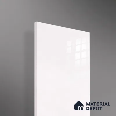 Ferrero 1C 01539 Pearl Platinum 8 ft x 4 ft High Gloss Finish 6H Anti Scratch Acrylic Laminate - 1.5 mm | Suitable for Bedroom, TV Unit, Wardrobe, Kitchen Cabinet