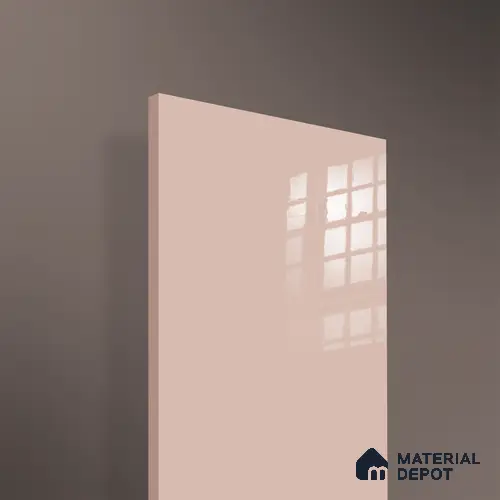Ferrero 1C 01569 Antique Blush 8 ft x 4 ft High Gloss Finish 6H Anti Scratch Acrylic Laminate - 1.5 mm | Suitable for Living Room, Kitchen, Office