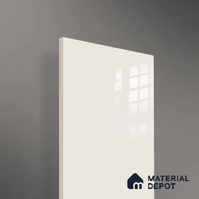 Ferrero 1C 01566 Blush Beige 8 ft x 4 ft High Gloss Finish 6H Anti Scratch Acrylic Laminate - 1.5 mm | Suitable for Living Room, Kitchen, Office