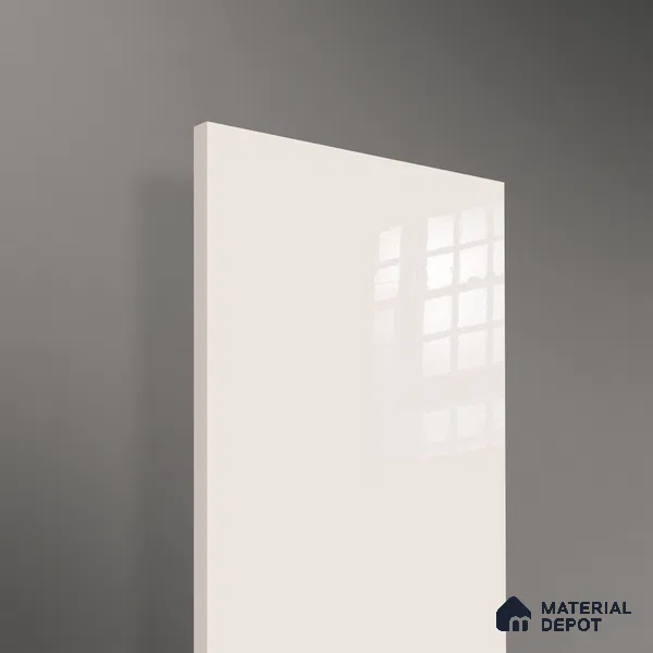 Ferrero 1C 01566 Blush Beige 8 ft x 4 ft High Gloss Finish 6H Anti Scratch Acrylic Laminate - 1.5 mm | Suitable for Living Room, Kitchen, Office