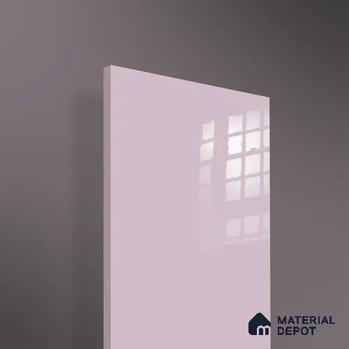 Ferrero 1C 01586 Blushed Lilac 8 ft x 4 ft High Gloss Finish 6H Anti Scratch Acrylic Laminate - 1.5 mm | Suitable for Living Room, Kitchen, Office