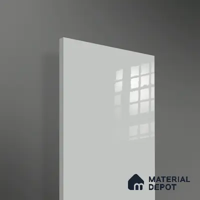 Ferrero 1C 01594 Cloudy Pearl 8 ft x 4 ft High Gloss Finish 6H Anti Scratch Acrylic Laminate - 1.5 mm | Suitable for Living Room, Kitchen, Office