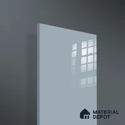 Ferrero 1C 01595 Cloudy Pearl 8 ft x 4 ft High Gloss Finish 6H Anti Scratch Acrylic Laminate - 1.5 mm | Suitable for Living Room, Kitchen, Office