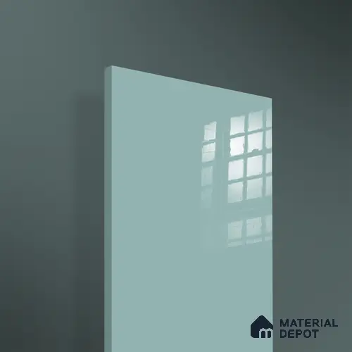 Ferrero 1C 01589 Teal Depth 8 ft x 4 ft High Gloss Finish 6H Anti Scratch Acrylic Laminate - 1.5 mm | Suitable for Living Room, Kitchen, Office