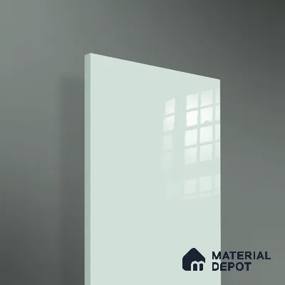 Ferrero 1C 01593 Aqua Sage 8 ft x 4 ft High Gloss Finish 6H Anti Scratch Acrylic Laminate - 1.5 mm | Suitable for Living Room, Kitchen, Office