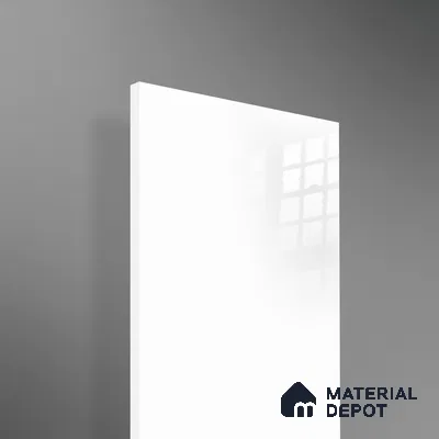 Ferrero 1C 01571 Fresh Linen 8 ft x 4 ft High Gloss Finish 6H Anti Scratch Acrylic Laminate - 1.5 mm | Suitable for Living Room, Kitchen, Office