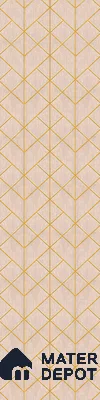Beige Luxury Look Charcoal Decorative Wall Panel PN 05063 8 ft x 2 ft - 4 mm | Suitable for Feature Wall, TV Unit & Living Room | Width is Subjected to 5% Variation