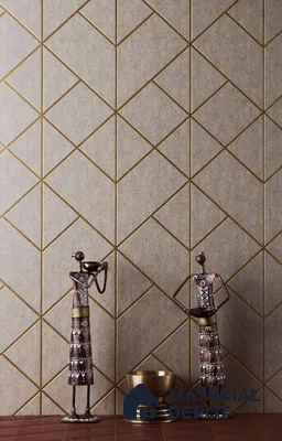 Beige Luxury Look Charcoal Decorative Wall Panel PN 05063 8 ft x 2 ft - 4 mm | Suitable for Feature Wall, TV Unit & Living Room | Width is Subjected to 5% Variation