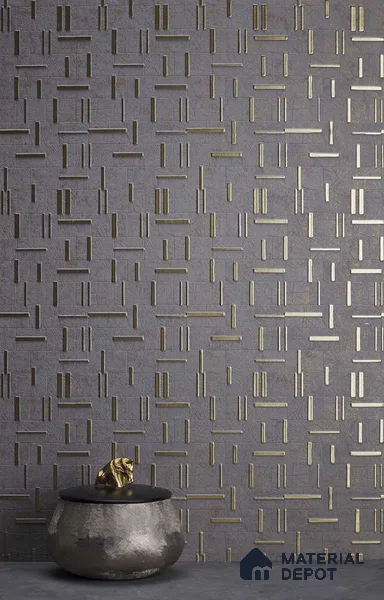Grey Luxury Look Charcoal Decorative Wall Panel PN 05068 8 ft x 2 ft - 4 mm | Suitable for Feature Wall, TV Unit & Living Room | Width is Subjected to 5% Variation