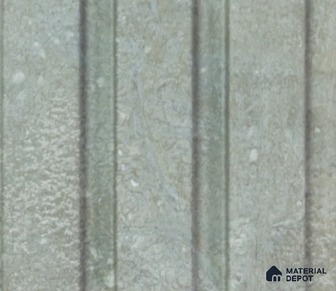 Grey Stone Louver PN 00082 9.5 ft x 4.7 inch MDF Panel - 18 mm | Suitable for Feature Wall, TV Unit & Living Room | Width is Subjected to 5% Variation