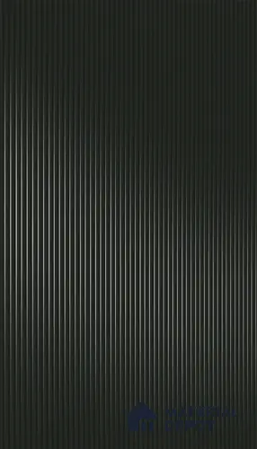Iron Shadow Black Fluted Solid Color 1D 05211 Iron Shadow 8 ft x 4 ft High Gloss Finish Acrylic Laminate - 2.3 mm | Suitable for TV Unit,Wardrobe, Kitchen Cabinets