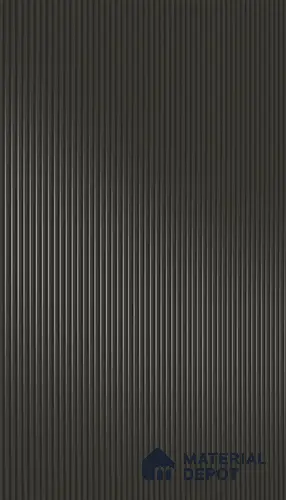 Dusky Grey Fluted Solid Color 1D 05242 Dusky Mauve 8 ft x 4 ft High Gloss Finish Acrylic Laminate - 2.3 mm | Suitable for TV Unit,Wardrobe, Kitchen Cabinets