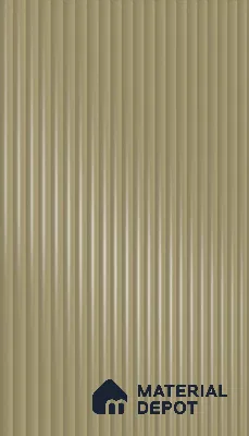 Ferrero 1D 05416 Ashen Sand 8 ft x 4 ft High Gloss Finish Fluted Acrylic Laminate - 3 mm | Suitable for Bedroom, TV Unit, Wardrobe, Kitchen Cabinet
