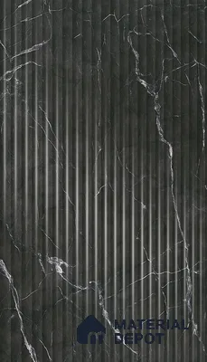 Marble Fluted 1D 05475 Stormy Ridge 8 ft x 4 ft High Gloss Finish Acrylic Laminate - 3 mm | Suitable for TV Unit,Wardrobe, Kitchen Cabinets