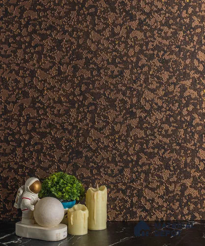 Brown Patterned Decorative Wall Panel PN 02842 8 ft x 2 ft Charcoal Panel - 4 mm | Suitable for Feature Wall, TV Unit & Living Room | Width is Subjected to 5% Variation