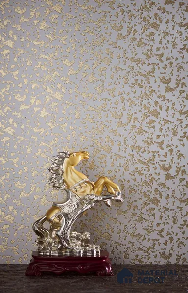 Cream Luxury Look Charcoal Decorative Wall Panel PN 05072 8 ft x 2 ft - 4 mm | Suitable for Feature Wall, TV Unit & Living Room | Width is Subjected to 5% Variation