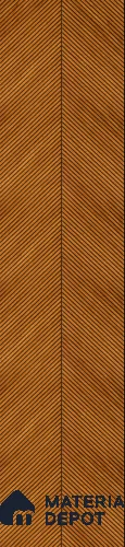 Brown Patterned Louver PN 02874 8 ft x 12 inch Charcoal Panel - 4 mm | Suitable for Feature Wall, TV Unit & Living Room | Width is Subjected to 5% Variation