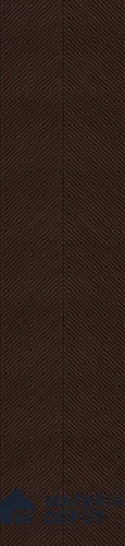 Brown Patterned Louver PN 02875 8 ft x 12 inch Charcoal Panel - 4 mm | Suitable for Feature Wall, TV Unit & Living Room | Width is Subjected to 5% Variation
