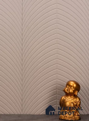 Beige Patterned Decorative Wall Panel PN 02876 8 ft x 12 inch Charcoal Panel - 4 mm | Suitable for Feature Wall, TV Unit & Living Room | Width is Subjected to 5% Variation