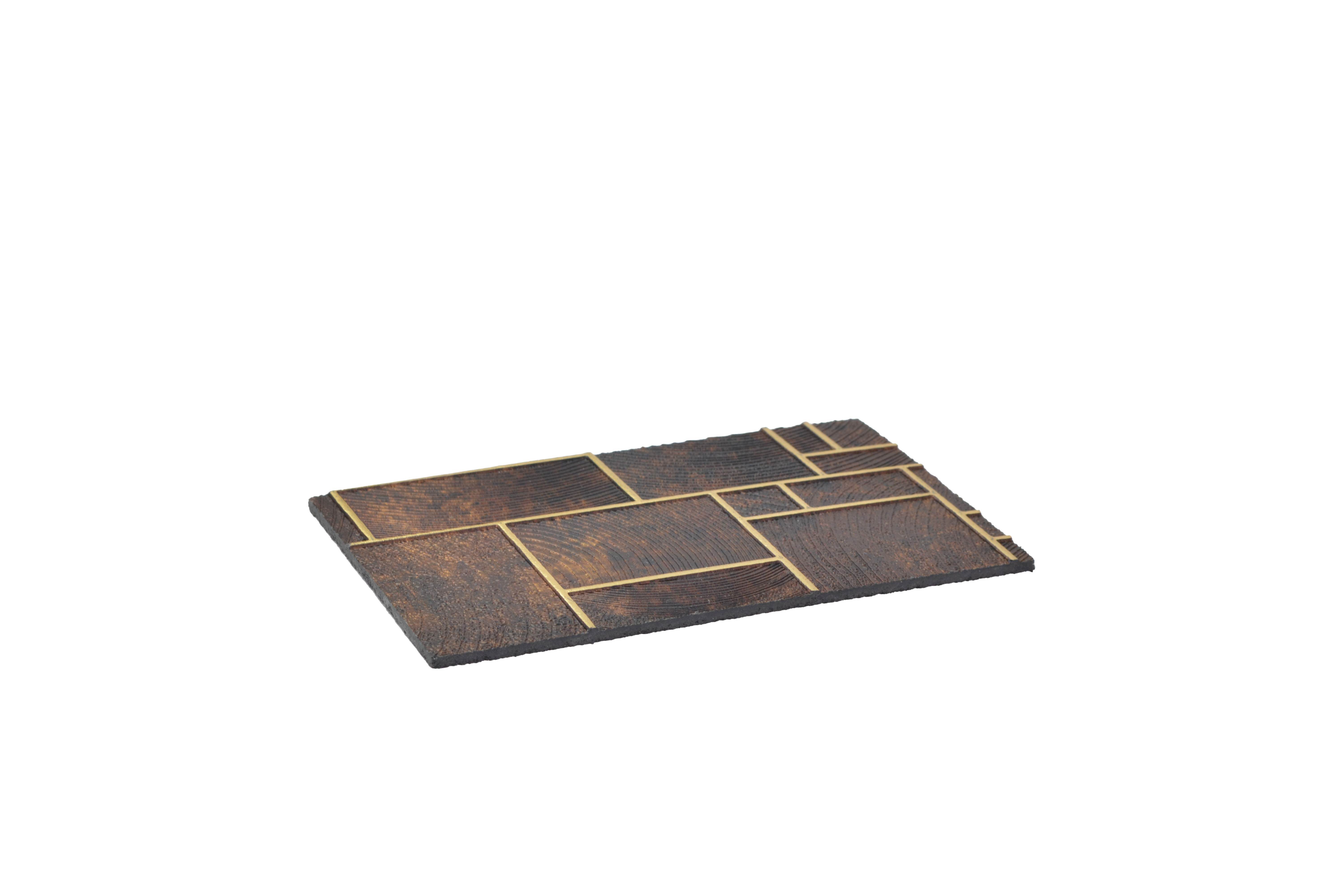 Brown Patterned Look Charcoal Decorative Wall Panel PN 05044 8 ft x 2 ft - 4 mm | Suitable for Feature Wall, TV Unit & Living Room | Width is Subjected to 5% Variation