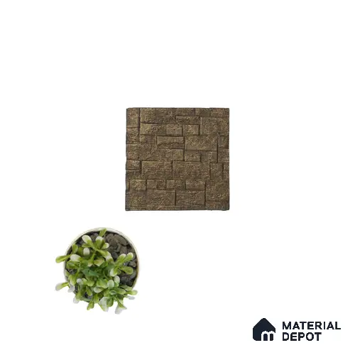 Rang CT 11 Charco Charm Series Charcoal Decorative Wall Panel | 8 ft x 2 ft - 4 mm | Width is Subjected to 5% Variation