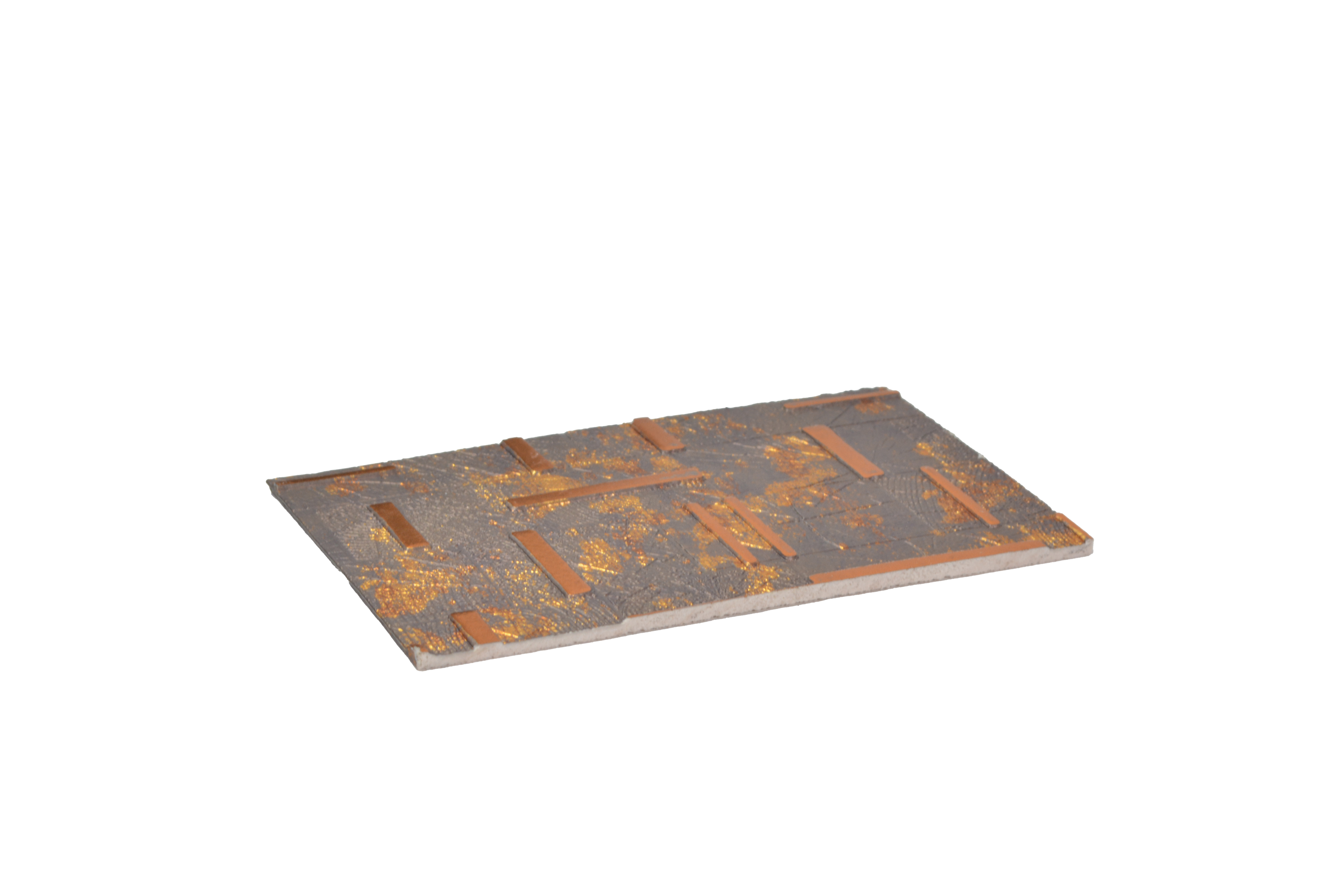Brown Luxury Look Charcoal Decorative Wall Panel PN 05066 8 ft x 2 ft - 4 mm | Suitable for Feature Wall, TV Unit & Living Room | Width is Subjected to 5% Variation