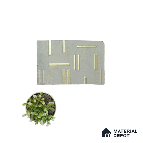 Grey Luxury Look Charcoal Decorative Wall Panel PN 05068 8 ft x 2 ft - 4 mm | Suitable for Feature Wall, TV Unit & Living Room | Width is Subjected to 5% Variation