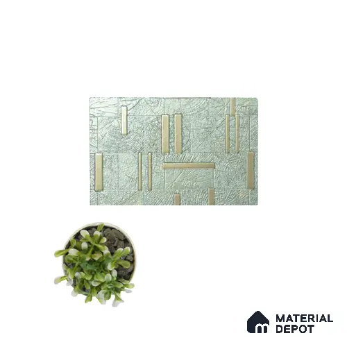 Multi Colour Luxury Look Charcoal Decorative Wall Panel PN 05069 8 ft x 2 ft - 4 mm | Suitable for Feature Wall, TV Unit & Living Room | Width is Subjected to 5% Variation