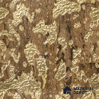 Brown Luxury Look Charcoal Decorative Wall Panel PN 05071 8 ft x 2 ft - 4 mm | Suitable for Feature Wall, TV Unit & Living Room | Width is Subjected to 5% Variation
