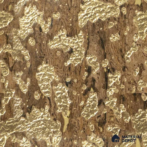 Brown Luxury Look Charcoal Decorative Wall Panel PN 05071 8 ft x 2 ft - 4 mm | Suitable for Feature Wall, TV Unit & Living Room | Width is Subjected to 5% Variation