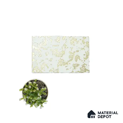 Cream Luxury Look Charcoal Decorative Wall Panel PN 05072 8 ft x 2 ft - 4 mm | Suitable for Feature Wall, TV Unit & Living Room | Width is Subjected to 5% Variation