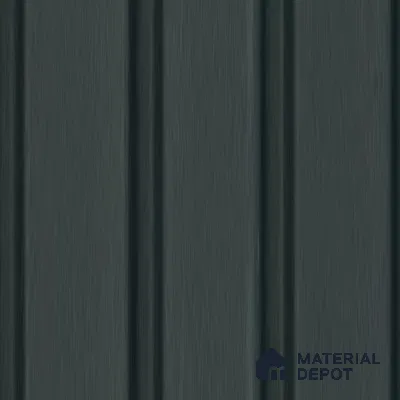 Black Plain Colour Louver PN 01362 9 ft x 4.9 inch Charcoal Panel - 12 mm | Suitable for Feature Wall, TV Unit & Living Room | Width is Subjected to 5% Variation