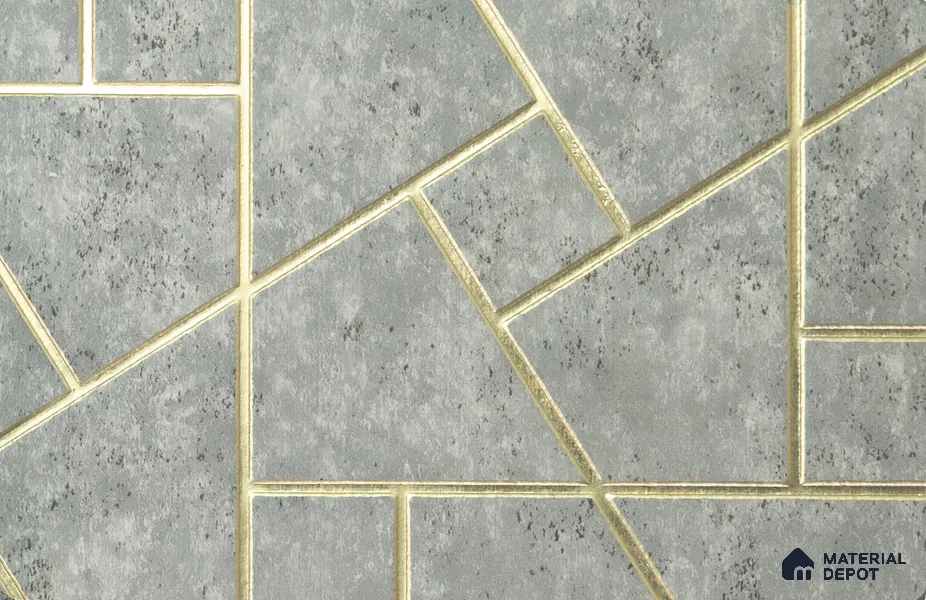 Rang ST 15 Charco Charm Series Charcoal Decorative Wall Panel | 8 ft x 2 ft - 4 mm | Width is Subjected to 5% Variation