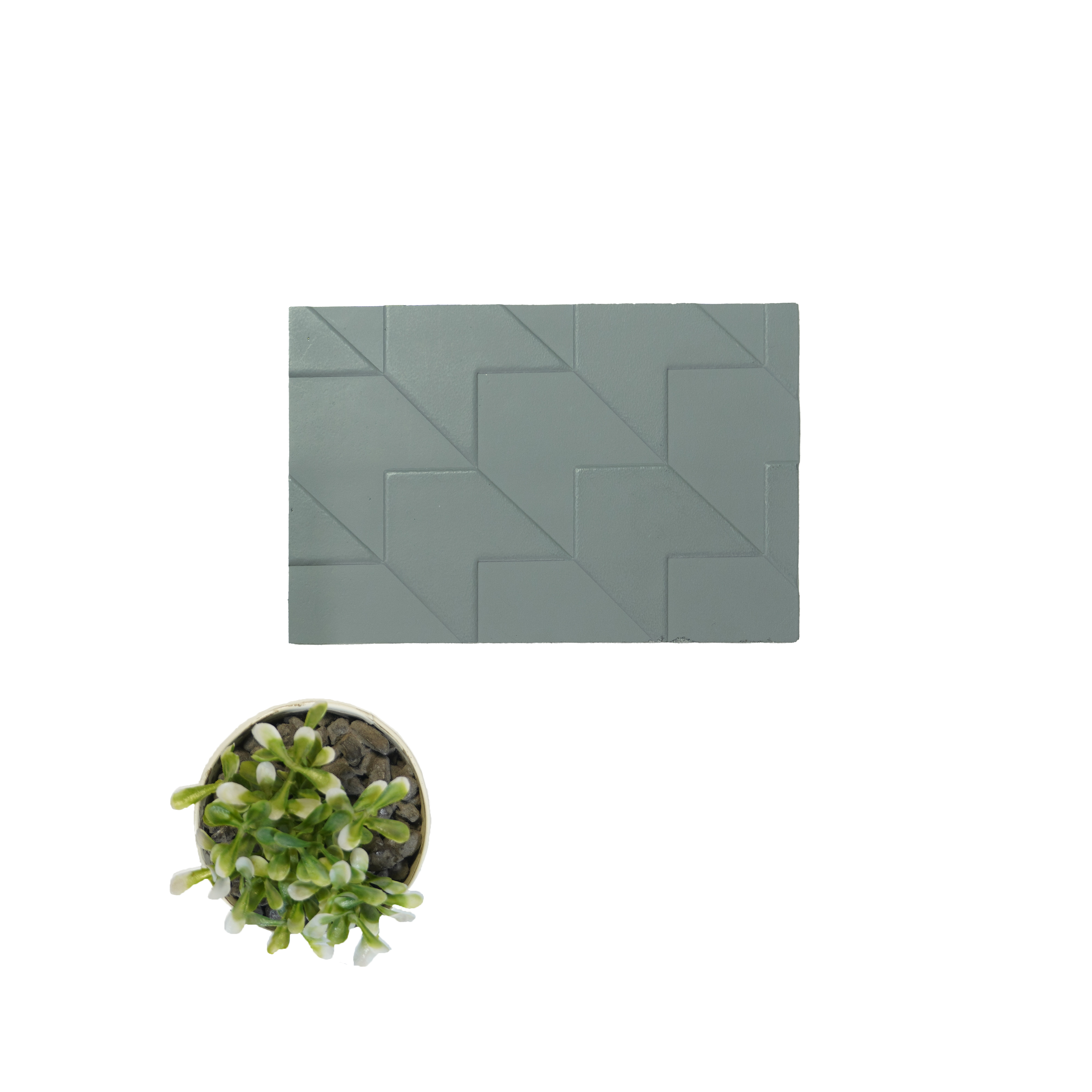 Rang TX 44 Charco Charm Series Charcoal Decorative Wall Panel | 8 ft x 2 ft - 4 mm | Width is Subjected to 5% Variation