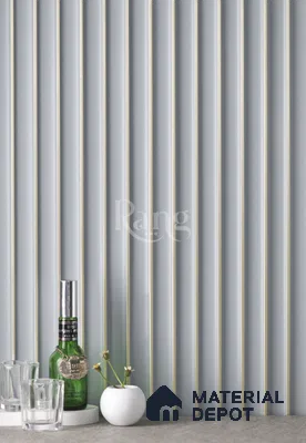 Grey Plain Colour Louver PN 02753 9 ft x 4.9 inch Charcoal Panel - 11 mm | Suitable for Feature Wall, TV Unit & Living Room | Width is Subjected to 5% Variation
