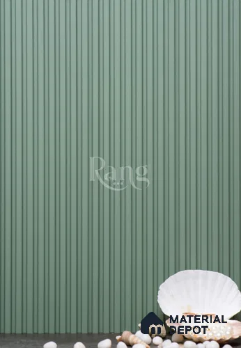 Green Plain Colour Louver PN 02742 9 ft x 4.9 inch Charcoal Panel - 11 mm | Suitable for Feature Wall, TV Unit & Living Room | Width is Subjected to 5% Variation