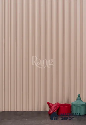 Brown Plain Colour Louver PN 02754 9 ft x 4.8 inch Charcoal Panel - 12 mm | Suitable for Feature Wall, TV Unit & Living Room | Width is Subjected to 5% Variation