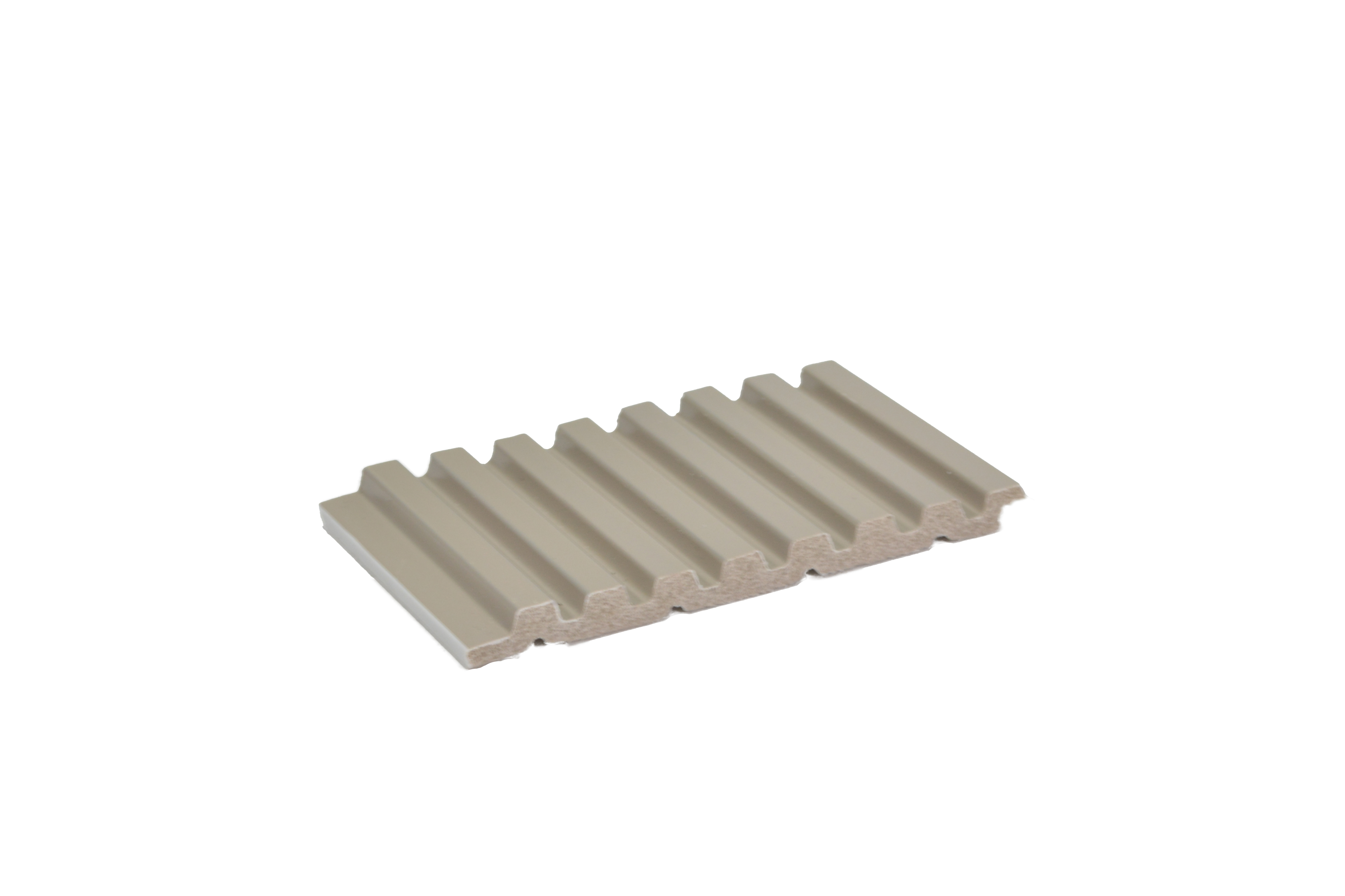 Green Plain Colour Louver PN 05128 9 ft x 4.9 inch Charcoal Panel - 12 mm | Suitable for Feature Wall, TV Unit & Living Room | Width is Subjected to 5% Variation