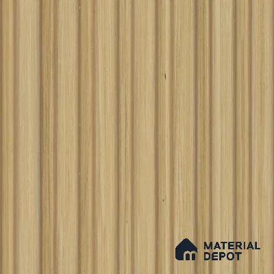 Brown Wooden Louver PN 05123 9 ft x 4.9 inch Charcoal Panel - 12 mm | Suitable for Feature Wall, TV Unit & Living Room | Width is Subjected to 5% Variation