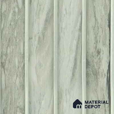 White Plain Colour Louver PN 05109 9 ft x 4.9 inch Charcoal Panel - 12 mm | Suitable for Feature Wall, TV Unit & Living Room | Width is Subjected to 5% Variation