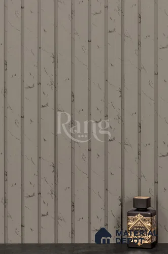Beige Stone Louver PN 02778 9 ft x 6.5 inch Charcoal Panel - 12 mm | Suitable for Feature Wall, TV Unit & Living Room | Width is Subjected to 5% Variation