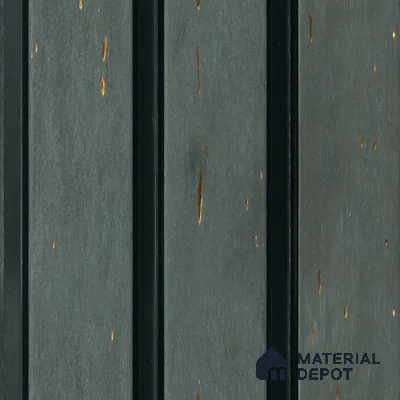 Black Patterned Louver PN 05106 9 ft x 6.5 inch Charcoal Panel - 12 mm | Suitable for Feature Wall, TV Unit & Living Room | Width is Subjected to 5% Variation