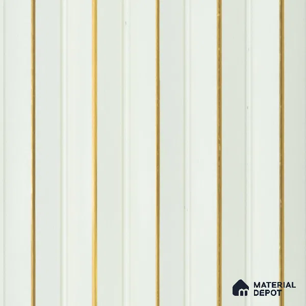 Cream Patterned Louver PN 05103 9 ft x 6.6 inch Charcoal Panel - 12 mm | Suitable for Feature Wall, TV Unit & Living Room | Width is Subjected to 5% Variation