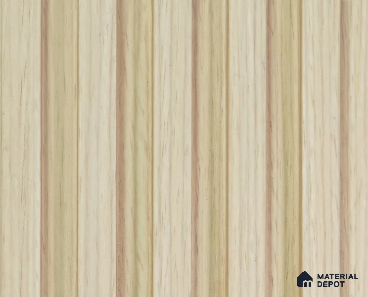 Beige Wooden Louver PN 00035 9.5 ft x 4.7 inch MDF Panel - 18 mm | Suitable for Feature Wall, TV Unit & Living Room | Width is Subjected to 5% Variation