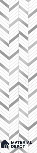 White Patterned Look Acrylic Decorative Wall Panel PN 05150 8 ft x 2 ft - 1.3 mm | Suitable for Feature Wall, TV Unit & Living Room | Width is Subjected to 5% Variation