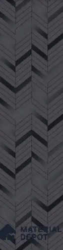 Black Patterned Look Acrylic Decorative Wall Panel PN 05148 8 ft x 2 ft - 1.3 mm | Suitable for Feature Wall, TV Unit & Living Room | Width is Subjected to 5% Variation