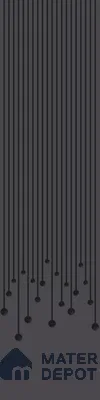 Grey Patterned Look Acrylic Decorative Wall Panel PN 05160 8 ft x 2 ft - 1.3 mm | Suitable for Feature Wall, TV Unit & Living Room | Width is Subjected to 5% Variation