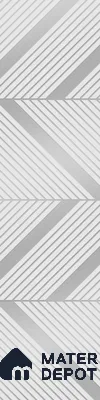 White Patterned Look Acrylic Decorative Wall Panel PN 05153 8 ft x 2 ft - 1.3 mm | Suitable for Feature Wall, TV Unit & Living Room | Width is Subjected to 5% Variation