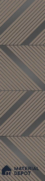 Multi Colour Patterned Look Acrylic Decorative Wall Panel PN 05152 8 ft x 2 ft - 1.3 mm | Suitable for Feature Wall, TV Unit & Living Room | Width is Subjected to 5% Variation