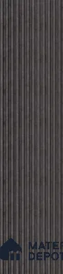 Grey Patterned Louver PN 02852 9 ft x 9.6 inch Charcoal Panel - 10 mm | Suitable for Feature Wall, TV Unit & Living Room | Width is Subjected to 5% Variation